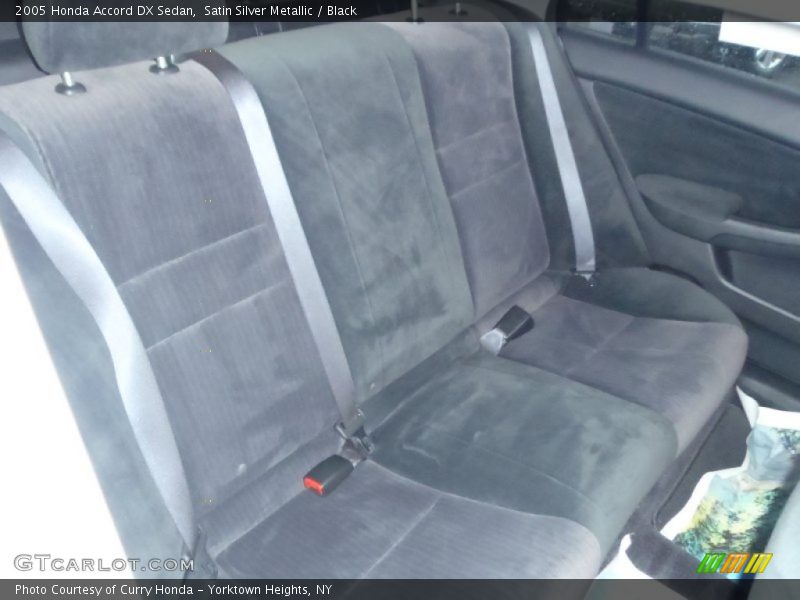 Satin Silver Metallic / Black 2005 Honda Accord DX Sedan