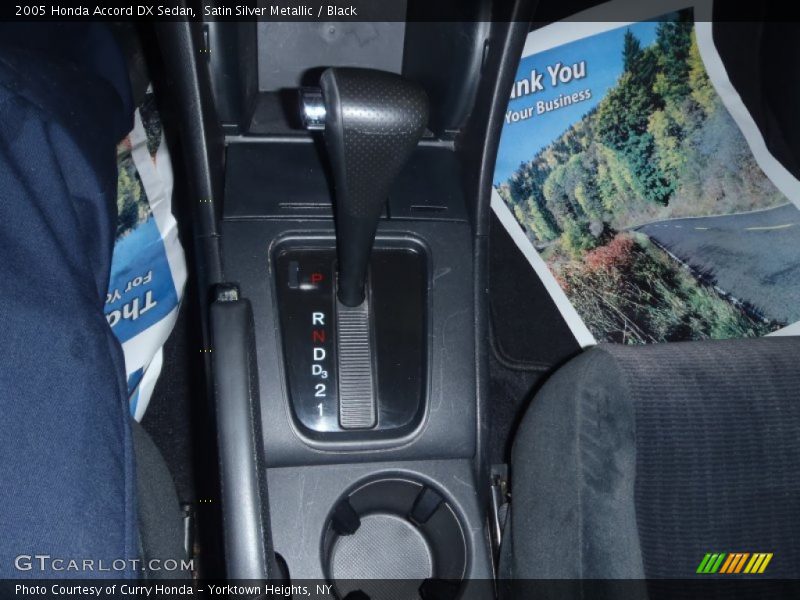 Satin Silver Metallic / Black 2005 Honda Accord DX Sedan