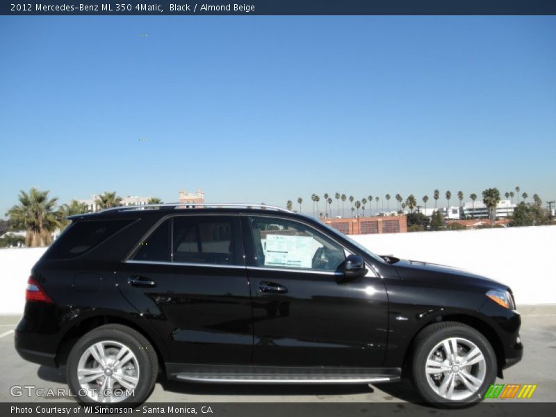 Black / Almond Beige 2012 Mercedes-Benz ML 350 4Matic