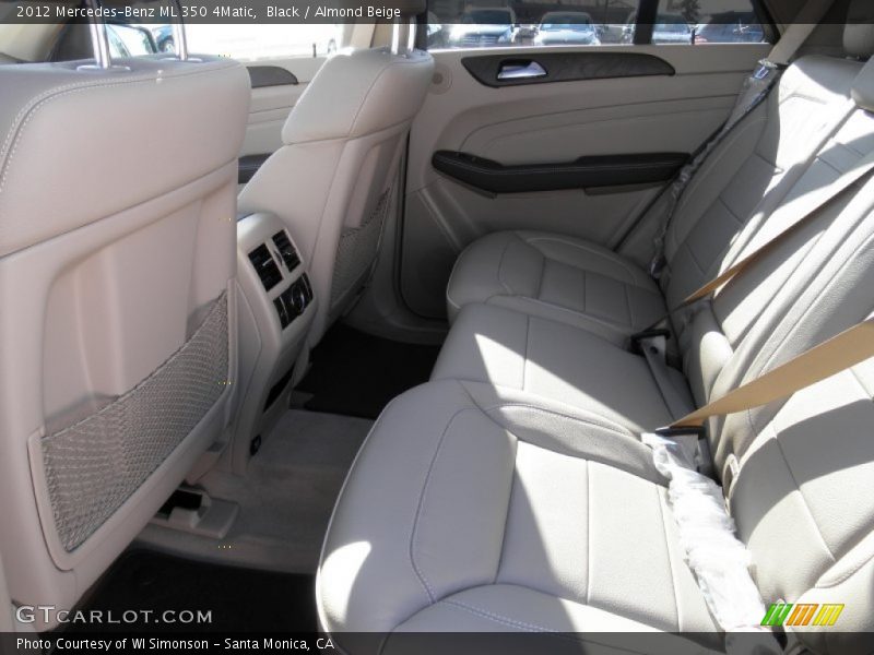 Black / Almond Beige 2012 Mercedes-Benz ML 350 4Matic