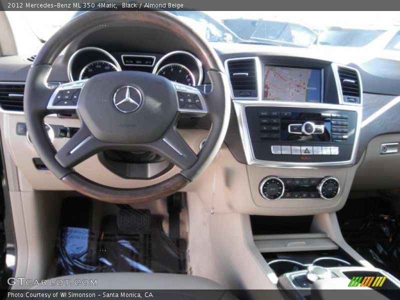 Black / Almond Beige 2012 Mercedes-Benz ML 350 4Matic