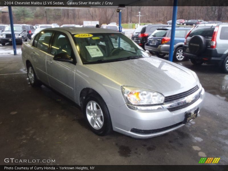 Galaxy Silver Metallic / Gray 2004 Chevrolet Malibu LS V6 Sedan