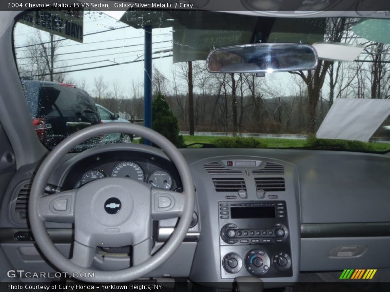 Galaxy Silver Metallic / Gray 2004 Chevrolet Malibu LS V6 Sedan