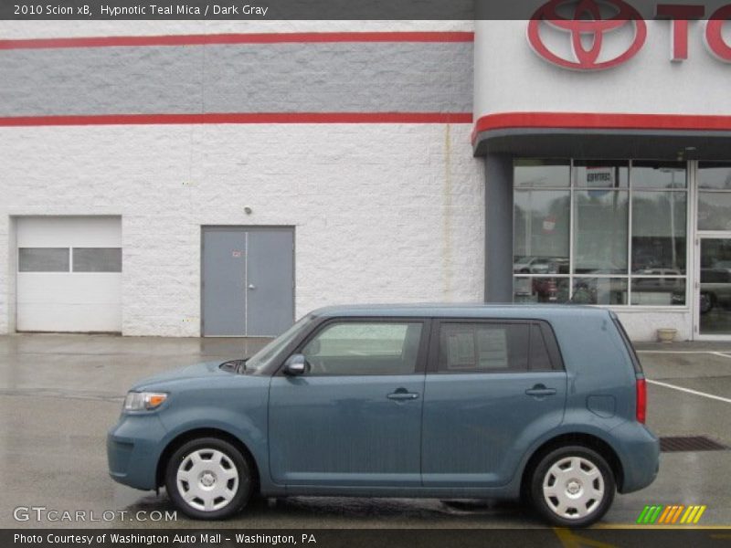 Hypnotic Teal Mica / Dark Gray 2010 Scion xB