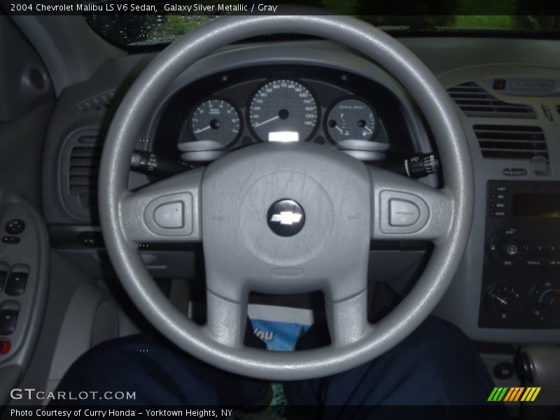 Galaxy Silver Metallic / Gray 2004 Chevrolet Malibu LS V6 Sedan