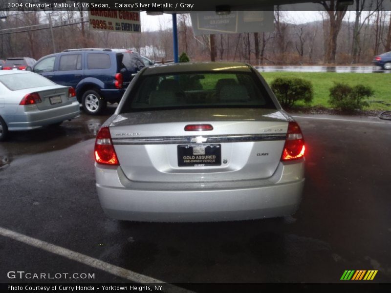 Galaxy Silver Metallic / Gray 2004 Chevrolet Malibu LS V6 Sedan