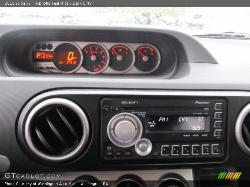 Hypnotic Teal Mica / Dark Gray 2010 Scion xB