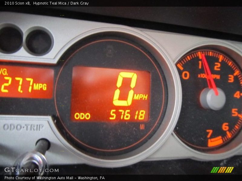 Hypnotic Teal Mica / Dark Gray 2010 Scion xB