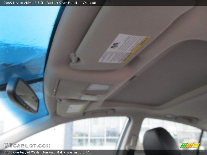 Radiant Silver Metallic / Charcoal 2009 Nissan Altima 2.5 SL