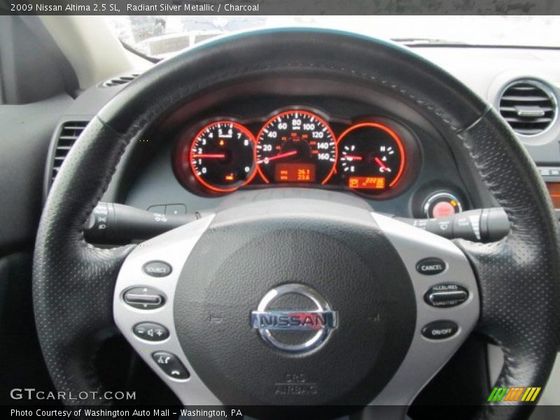 Radiant Silver Metallic / Charcoal 2009 Nissan Altima 2.5 SL