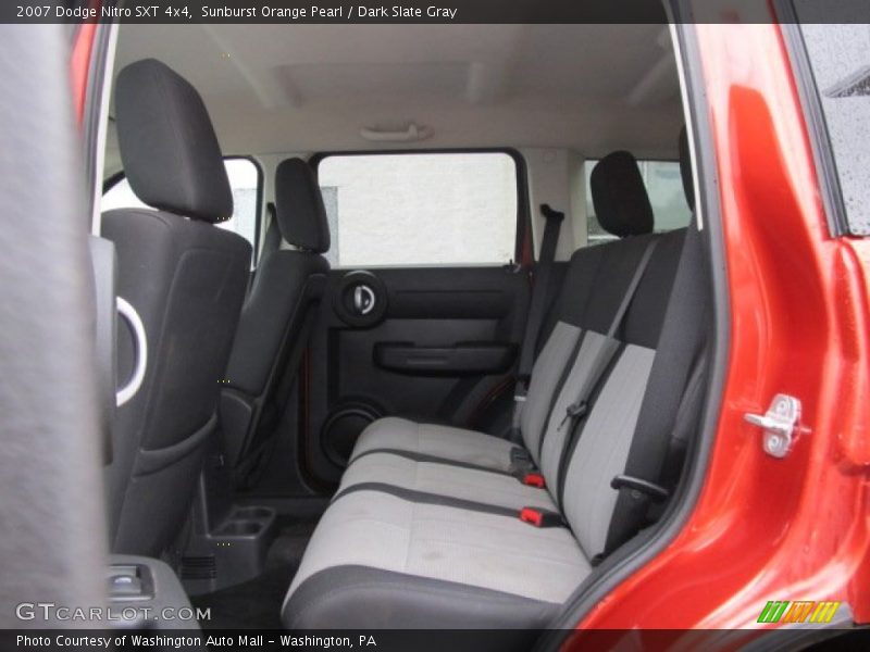 Sunburst Orange Pearl / Dark Slate Gray 2007 Dodge Nitro SXT 4x4