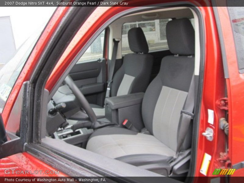 Sunburst Orange Pearl / Dark Slate Gray 2007 Dodge Nitro SXT 4x4