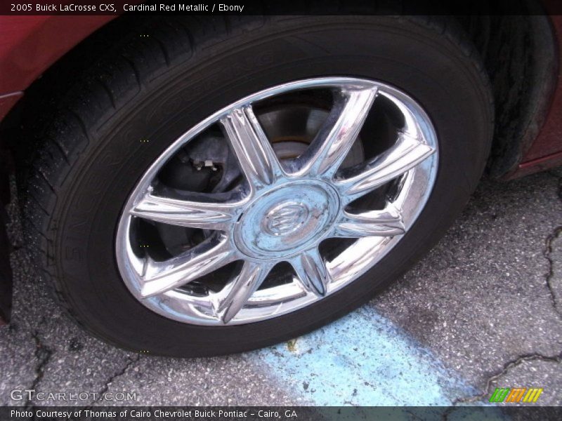 Cardinal Red Metallic / Ebony 2005 Buick LaCrosse CXS