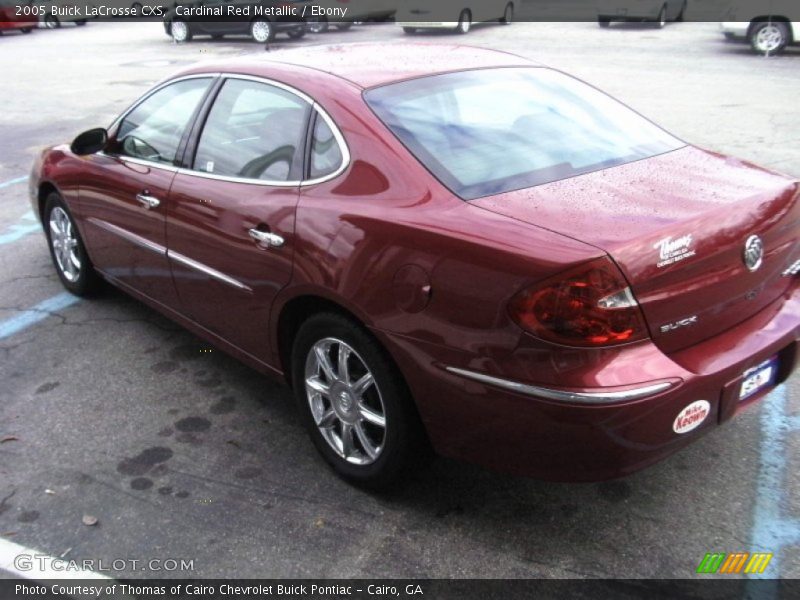 Cardinal Red Metallic / Ebony 2005 Buick LaCrosse CXS
