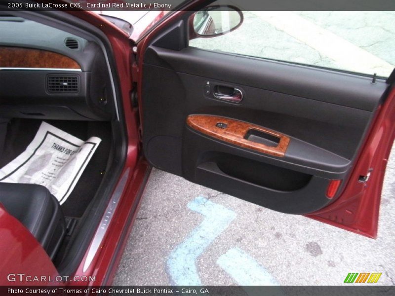 Cardinal Red Metallic / Ebony 2005 Buick LaCrosse CXS