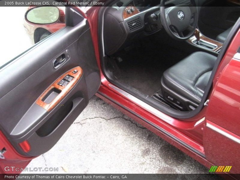 Cardinal Red Metallic / Ebony 2005 Buick LaCrosse CXS