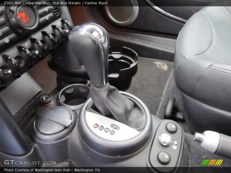 Indi Blue Metallic / Panther Black 2003 Mini Cooper Hardtop