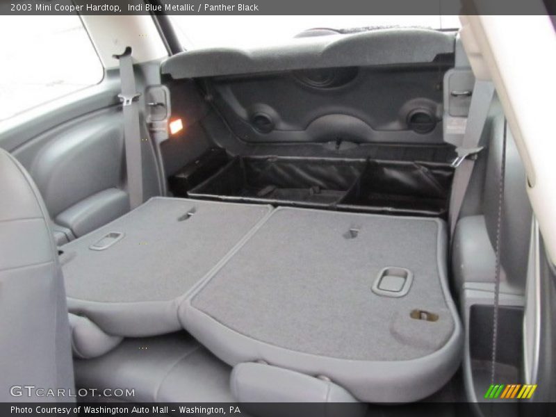 Indi Blue Metallic / Panther Black 2003 Mini Cooper Hardtop