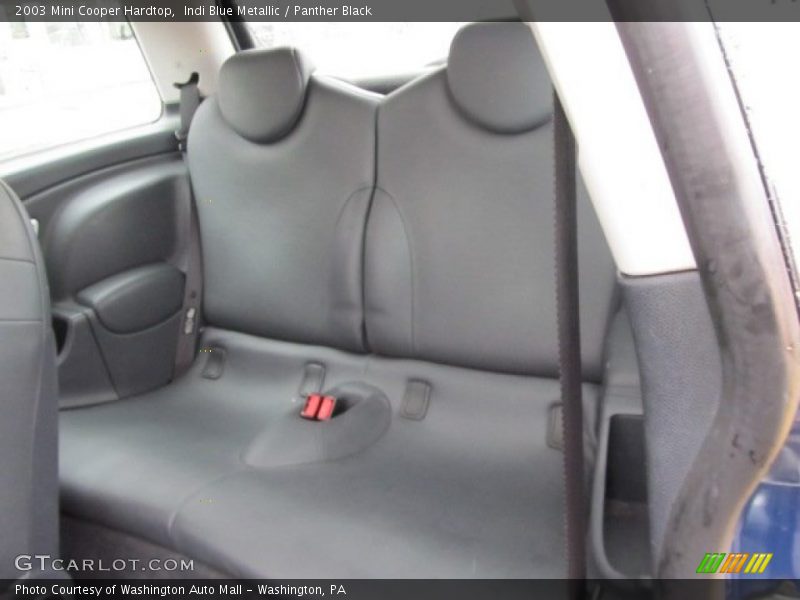 Indi Blue Metallic / Panther Black 2003 Mini Cooper Hardtop