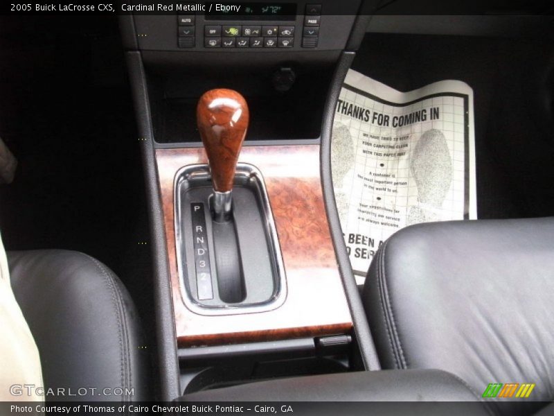 Cardinal Red Metallic / Ebony 2005 Buick LaCrosse CXS