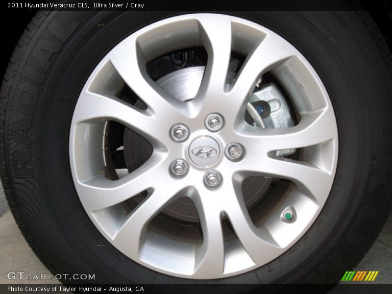 Ultra Silver / Gray 2011 Hyundai Veracruz GLS