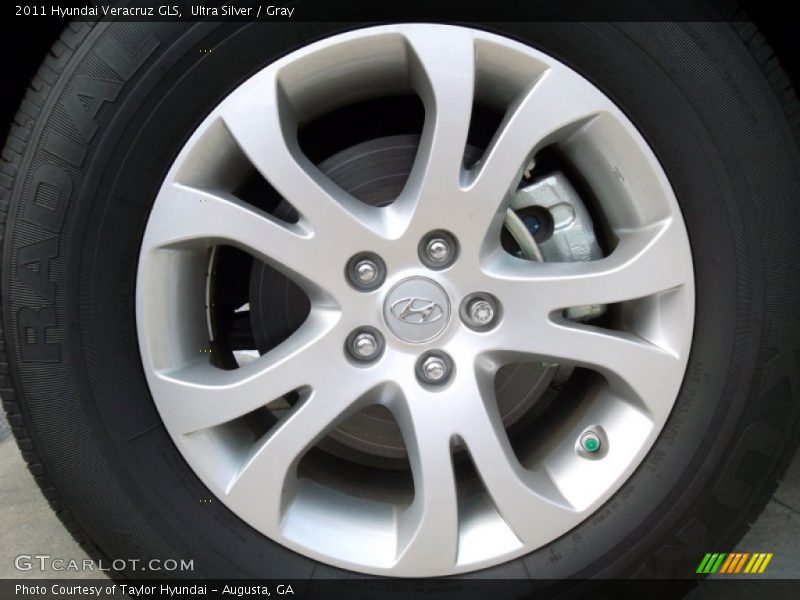 Ultra Silver / Gray 2011 Hyundai Veracruz GLS