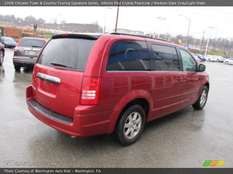 Inferno Red Crystal Pearlcoat / Medium Slate Gray/Light Shale 2008 Chrysler Town & Country Touring Signature Series