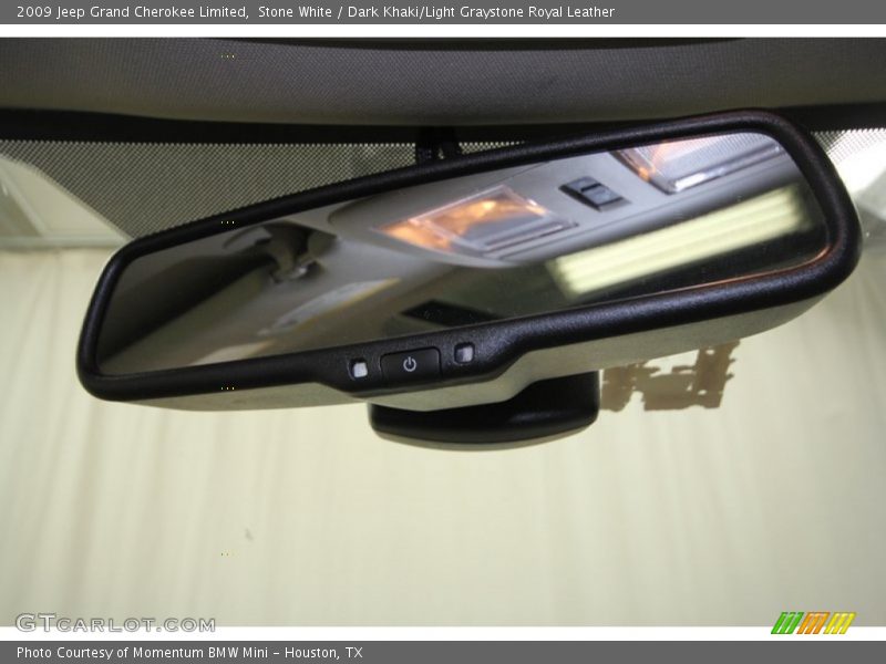 Stone White / Dark Khaki/Light Graystone Royal Leather 2009 Jeep Grand Cherokee Limited