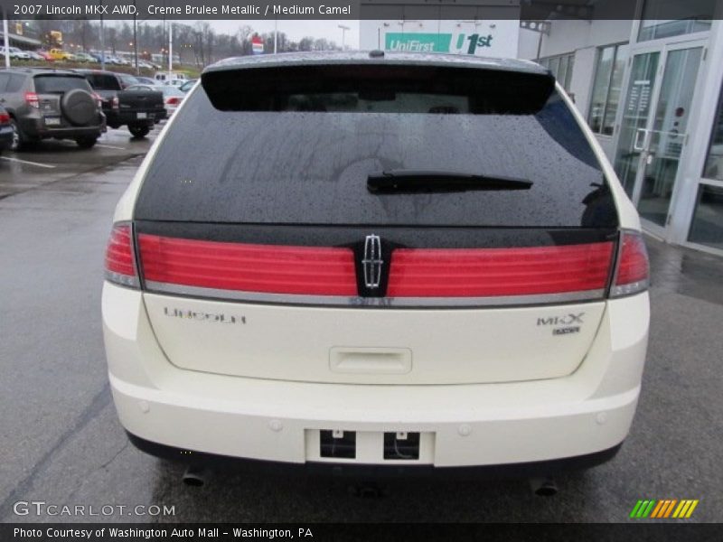 Creme Brulee Metallic / Medium Camel 2007 Lincoln MKX AWD