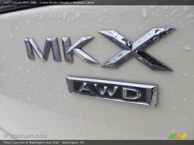 Creme Brulee Metallic / Medium Camel 2007 Lincoln MKX AWD