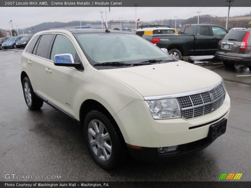 Creme Brulee Metallic / Medium Camel 2007 Lincoln MKX AWD