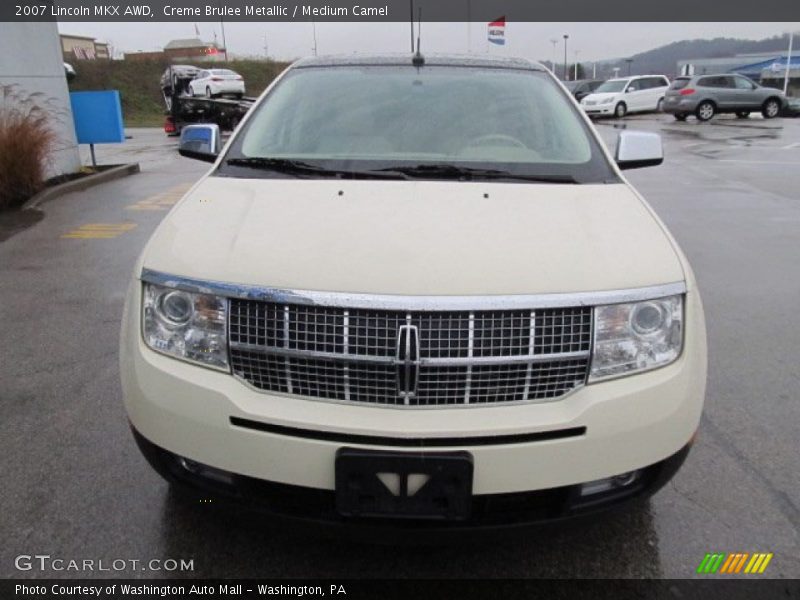 Creme Brulee Metallic / Medium Camel 2007 Lincoln MKX AWD