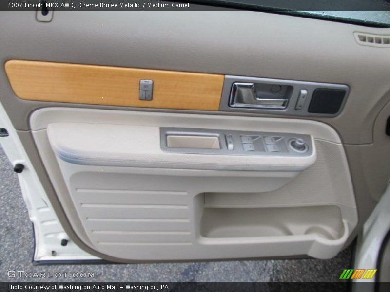 Creme Brulee Metallic / Medium Camel 2007 Lincoln MKX AWD