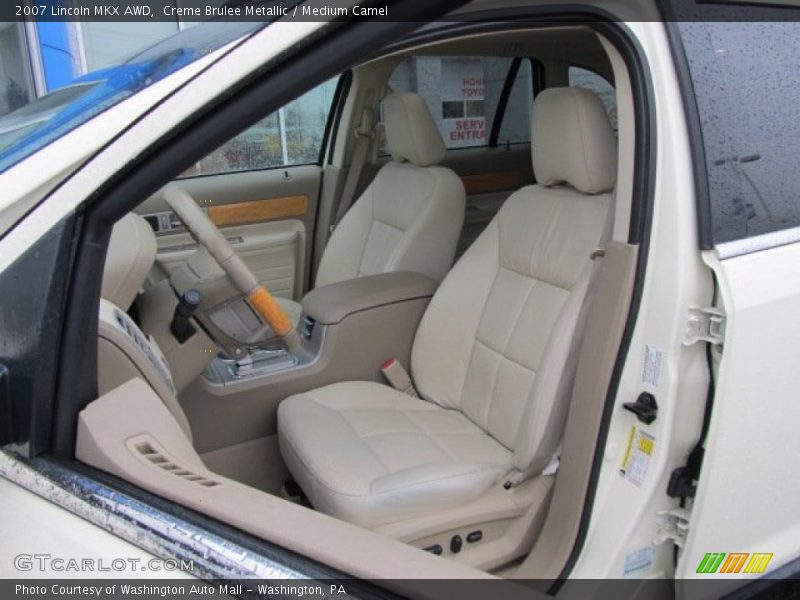 Creme Brulee Metallic / Medium Camel 2007 Lincoln MKX AWD