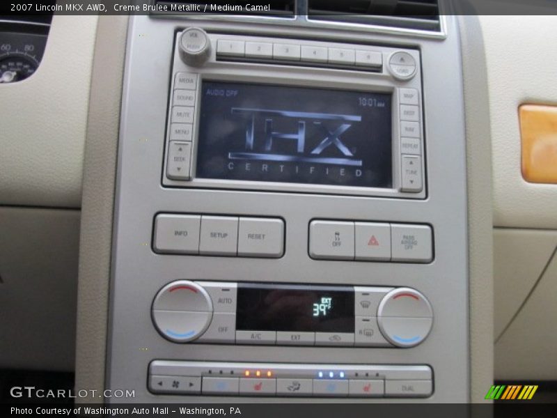 Creme Brulee Metallic / Medium Camel 2007 Lincoln MKX AWD