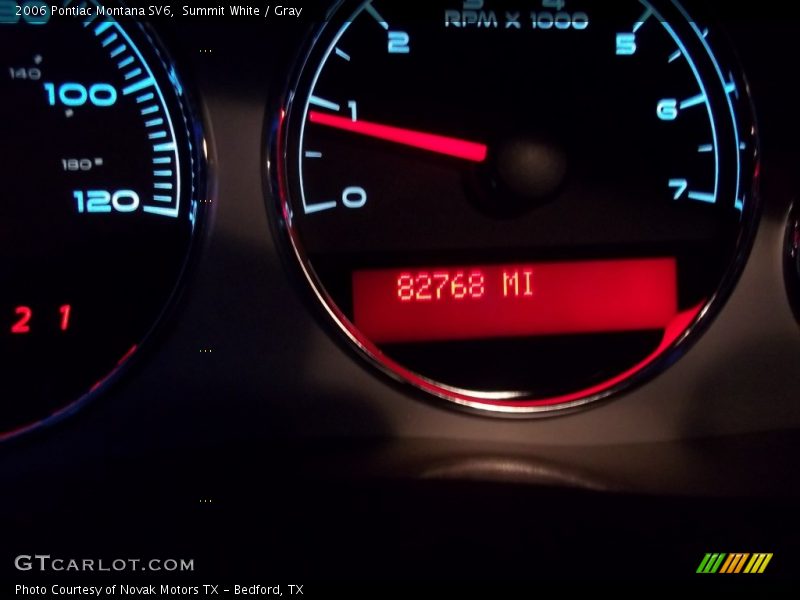 Summit White / Gray 2006 Pontiac Montana SV6