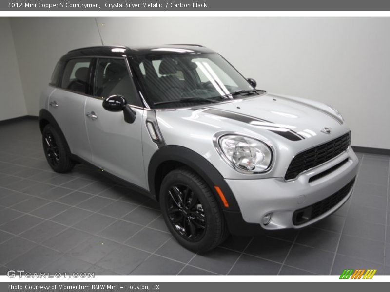 Crystal Silver Metallic / Carbon Black 2012 Mini Cooper S Countryman
