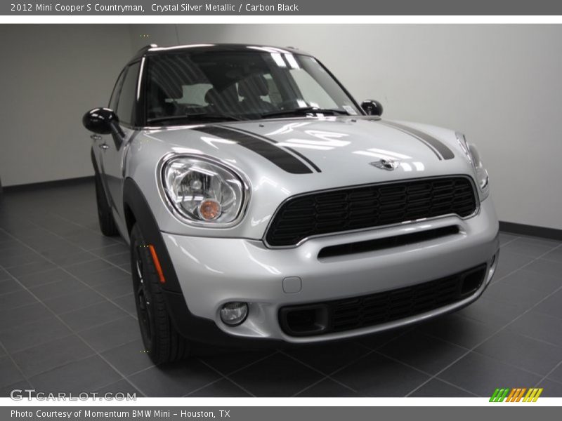 Crystal Silver Metallic / Carbon Black 2012 Mini Cooper S Countryman