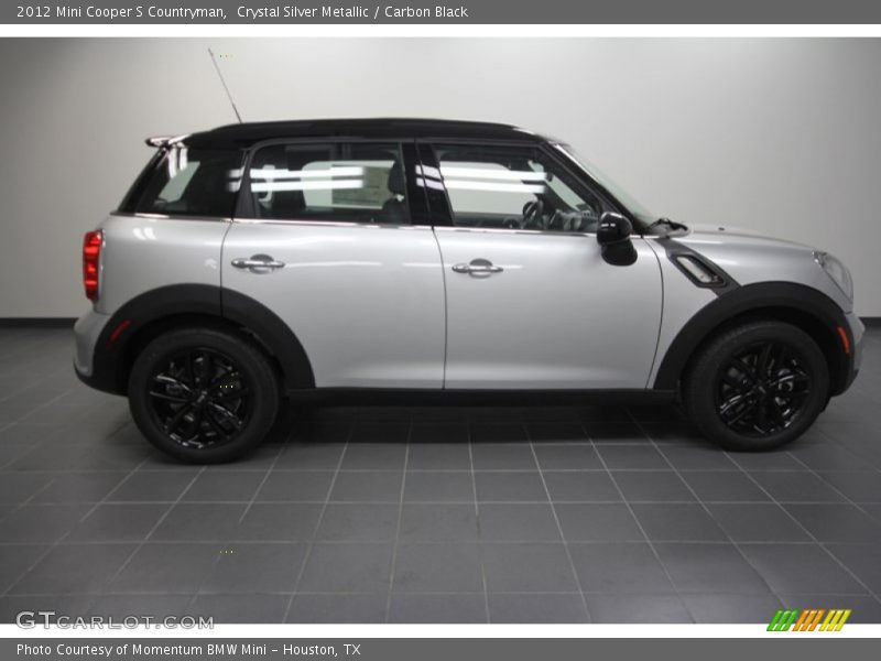Crystal Silver Metallic / Carbon Black 2012 Mini Cooper S Countryman