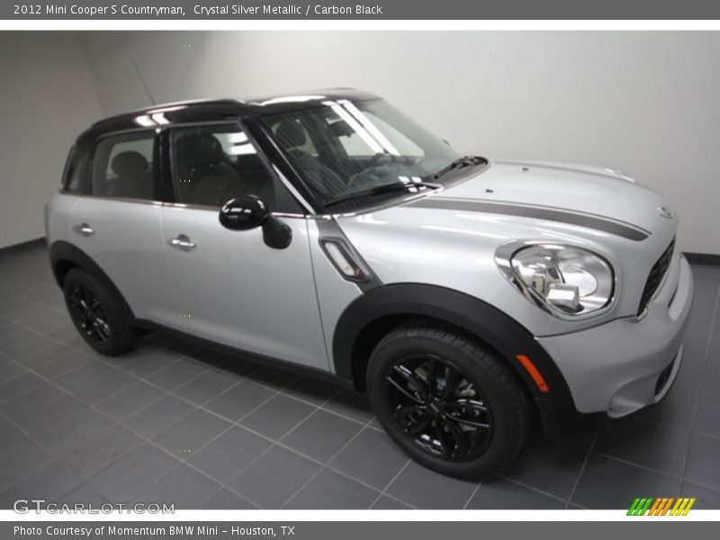 Crystal Silver Metallic / Carbon Black 2012 Mini Cooper S Countryman