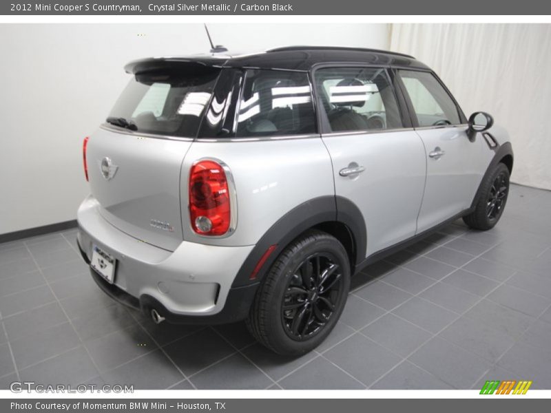 Crystal Silver Metallic / Carbon Black 2012 Mini Cooper S Countryman