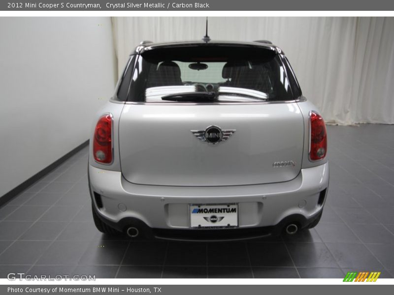 Crystal Silver Metallic / Carbon Black 2012 Mini Cooper S Countryman