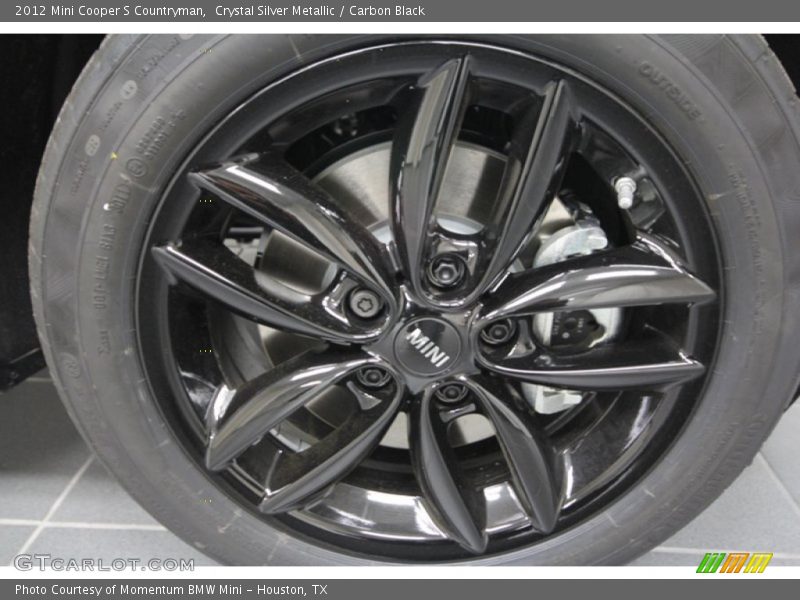 Crystal Silver Metallic / Carbon Black 2012 Mini Cooper S Countryman