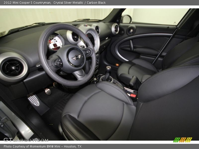 Crystal Silver Metallic / Carbon Black 2012 Mini Cooper S Countryman