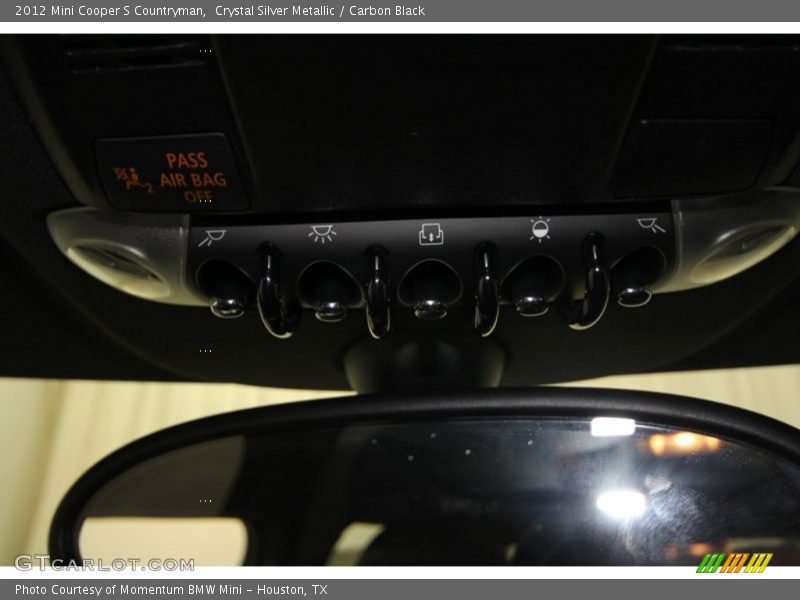 Crystal Silver Metallic / Carbon Black 2012 Mini Cooper S Countryman