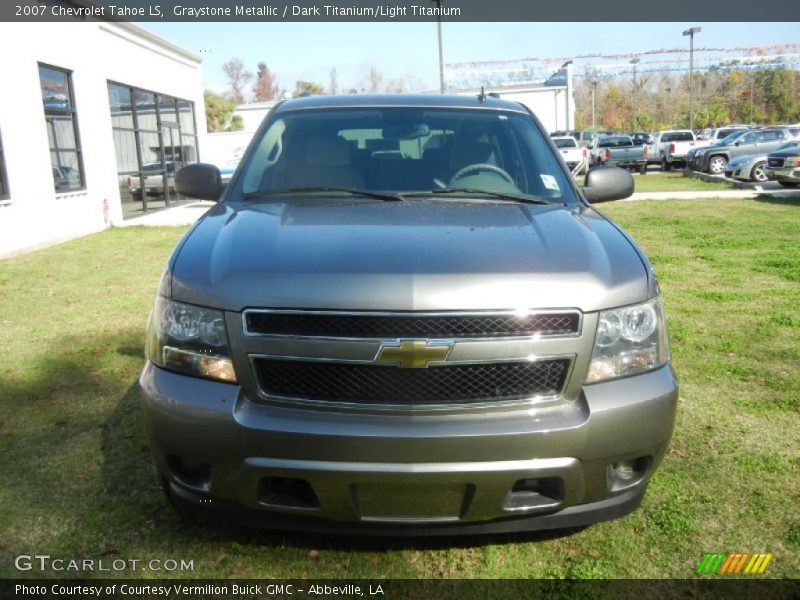 Graystone Metallic / Dark Titanium/Light Titanium 2007 Chevrolet Tahoe LS