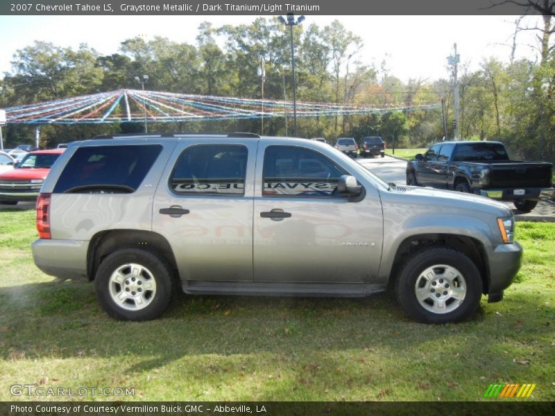 Graystone Metallic / Dark Titanium/Light Titanium 2007 Chevrolet Tahoe LS