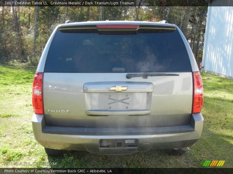 Graystone Metallic / Dark Titanium/Light Titanium 2007 Chevrolet Tahoe LS