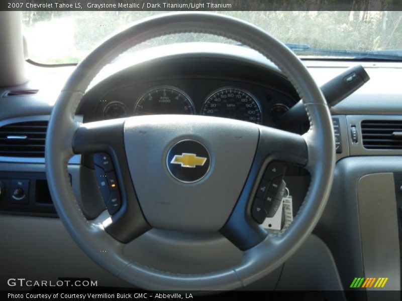 Graystone Metallic / Dark Titanium/Light Titanium 2007 Chevrolet Tahoe LS