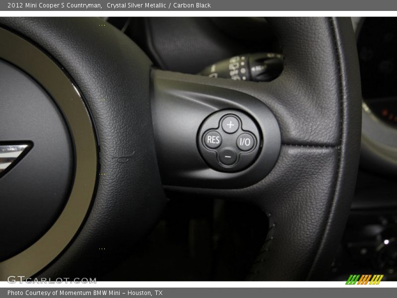 Crystal Silver Metallic / Carbon Black 2012 Mini Cooper S Countryman